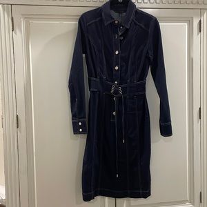 NWT White House Black Market Denim Dress Size 2